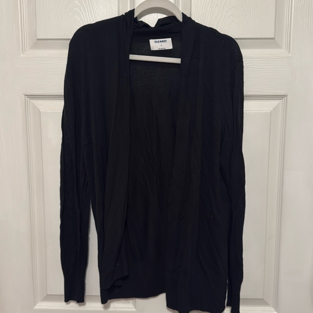 Black Old Navy cardigan